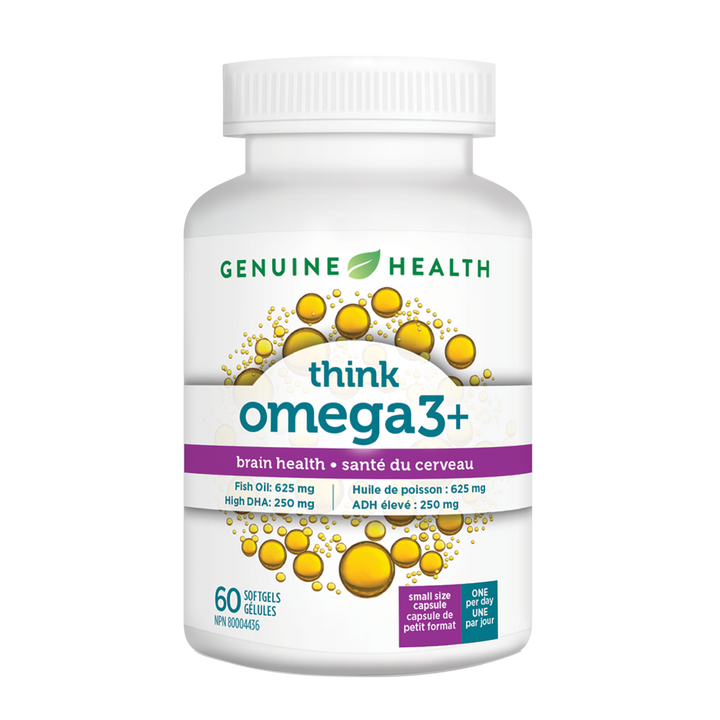 better focus | omega3+ think 60 softgels