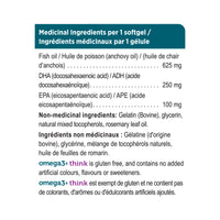 better focus | omega3+ think 60 softgels