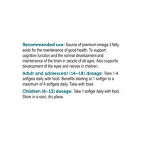 better focus | omega3+ think 60 softgels