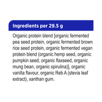 <b> NEW </B> fermented organic vegan proteins+ 260g | unflavoured & unsweetened - 10 servings