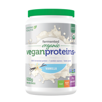 fermented organic vegan proteins+ 600g | vanilla