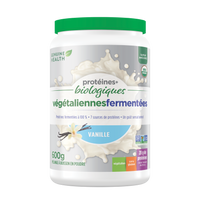 fermented organic vegan proteins+ 600g | vanilla