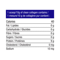 clean collagen bovine 160g | unflavoured