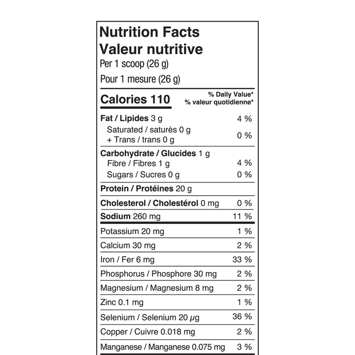 protéine végétalienne biologique fermentée 900g | vanille