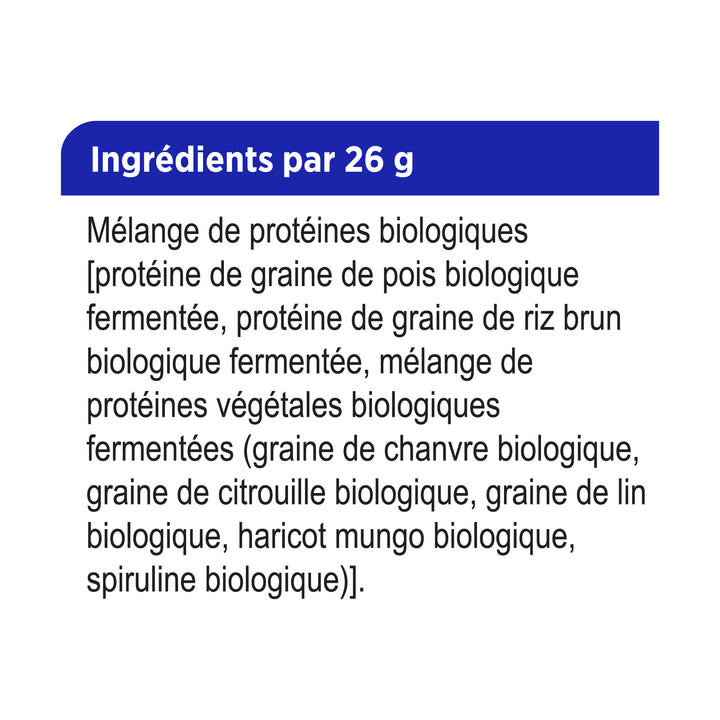 protéine végétalienne biologique fermentée 900g | vanille