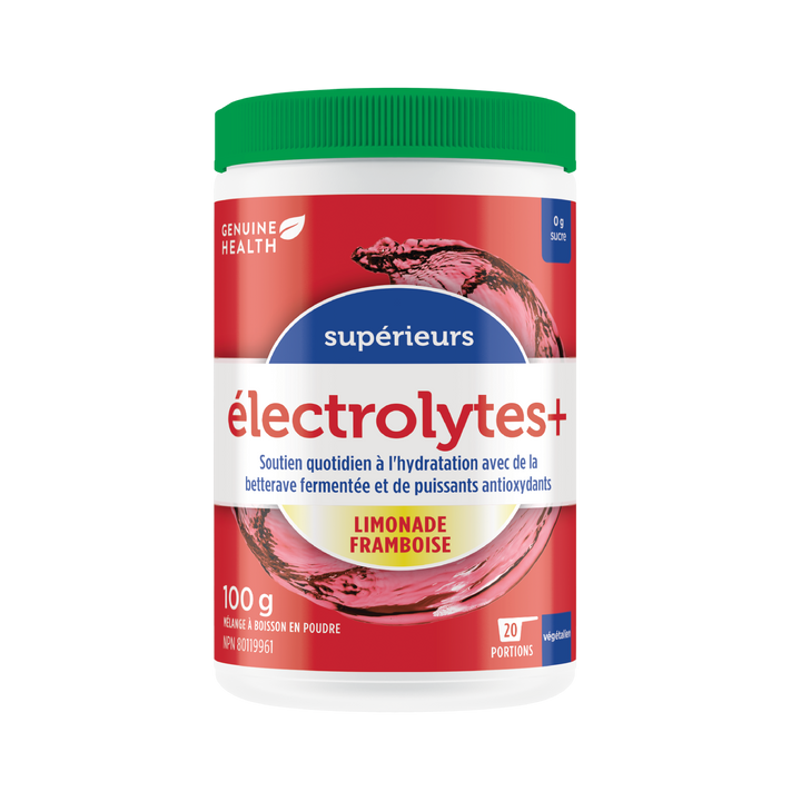 électrolytes + supérieurs 100g | limonade framboise