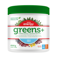 greens+ extra energy 444g | vanilla - 30 servings