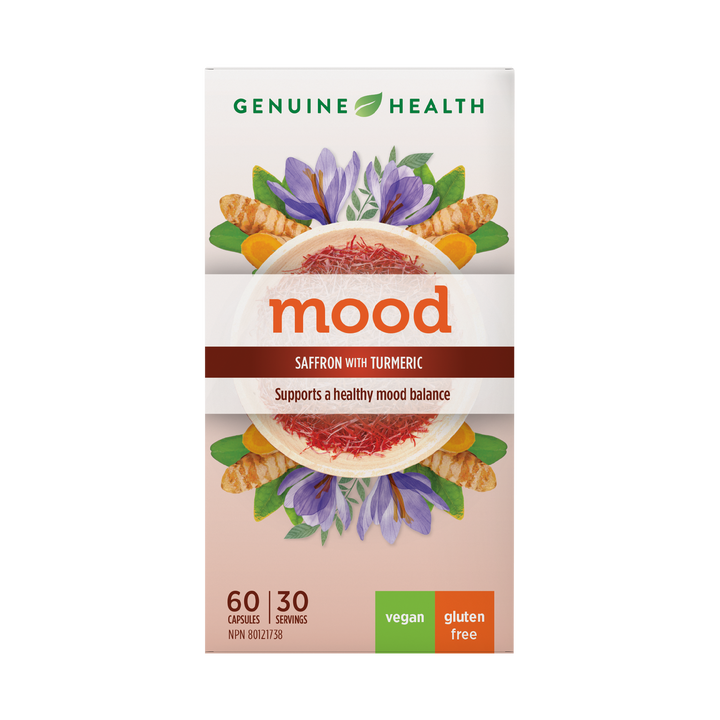 mood 60 capsules | saffron and turmeric