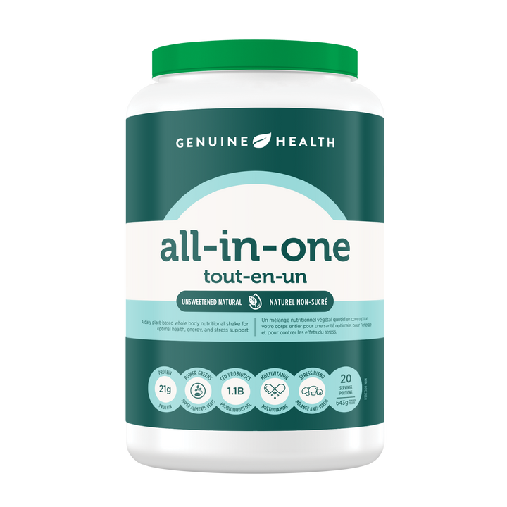 tout-en-un 20 portions - 643g | naturel non sucre