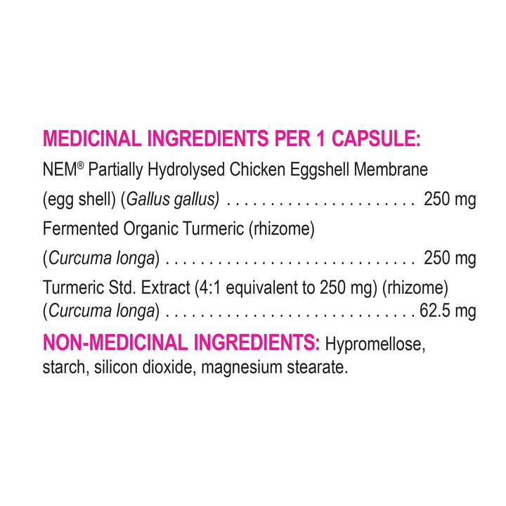 fast joint care with NEM & turmeric 60 capsules
