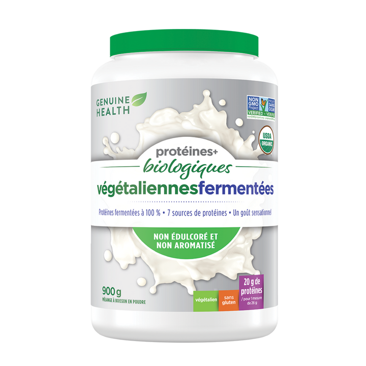 protéine végétalienne biologique fermentée 900g | vanille
