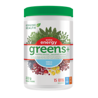 greens+ extra energy 222g | vanilla - 15 servings