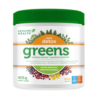 greens+ daily detox 405g | green apple - 30 servings