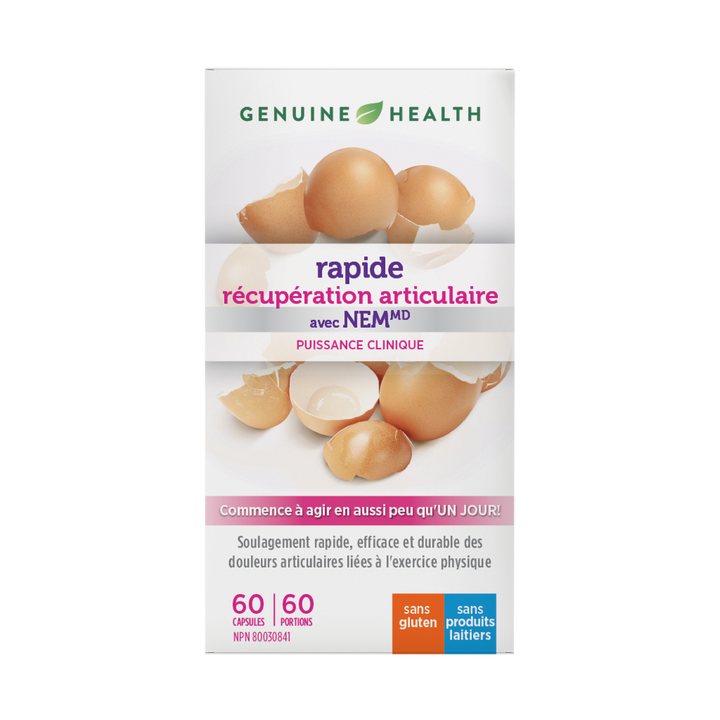 fast joint recovery with NEM 60 capsules