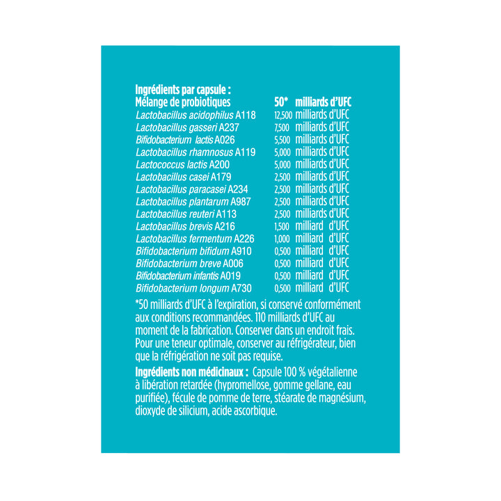 advanced gut health probiotic women's DAILY | 50 billion - 60 capsules