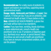 advanced gut health gentle-care probiotic l 15 billion - 30 capsules