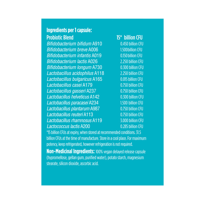 advanced gut health gentle-care probiotic | 15 billion - 60 capsules