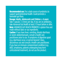advanced gut health extra-strength probiotic | 50 billion - 30 capsules