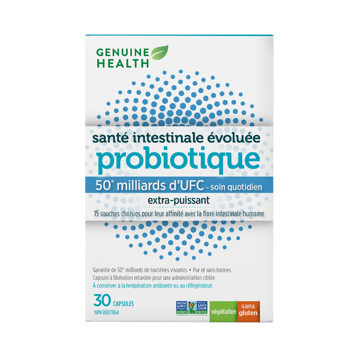 advanced gut health extra-strength probiotic | 50 billion - 30 capsules