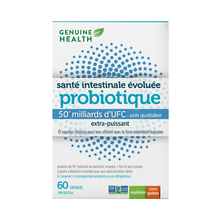 advanced gut health probiotic extra-strength l 50 billion - 60 capsules