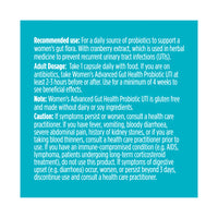 advanced gut health probiotic UTI | 50 billion - 30 capsules
