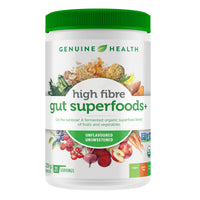 high fibre gut superfoods+ | unflavoured & unsweetened - 21 servings
