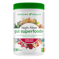 high fibre gut superfoods+ | summer berry-pomegranate - 21 servings
