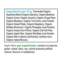 high fibre gut superfoods+ | summer berry-pomegranate - 21 servings