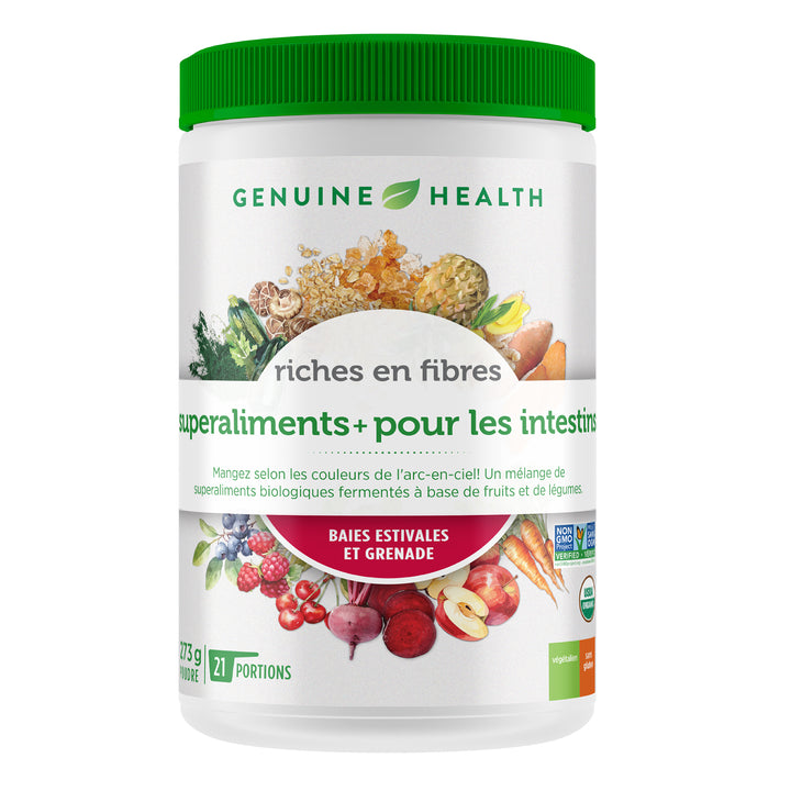 high fibre gut superfoods+ | summer berry-pomegranate - 21 servings