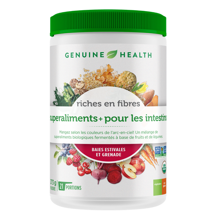 high fibre gut superfoods+ | summer berry-pomegranate - 21 servings