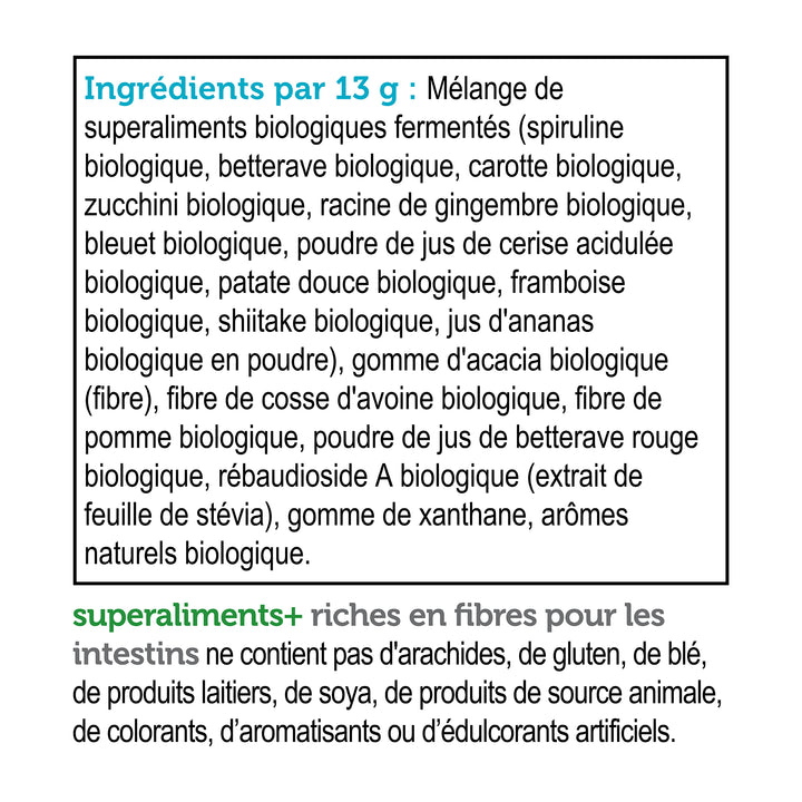 high fibre gut superfoods+ | summer berry-pomegranate - 21 servings