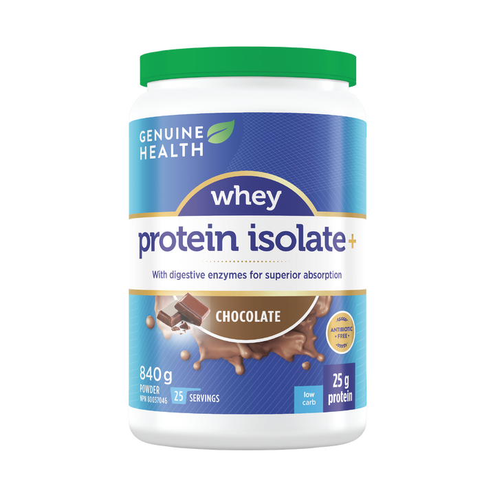 whey protein isolate+ | natural chocolate 840g