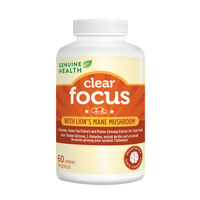 Genuine Health clear focus front label