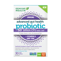 advanced gut health probiotic IMMUNE + VITAMIN D & ZINC l 50 billion - 30 capsules