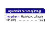 label Genuine Health marine clean collagen unflavoured ingredients