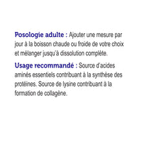 label Genuine Health marine clean collagen unflavoured French directions
