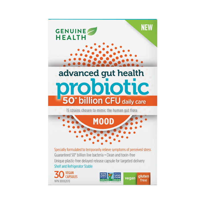 advanced gut health probiotic MOOD l 50 billion - 30 capsules