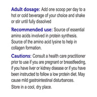 clean collagen marine unflavoured, stevia free, 40 servings