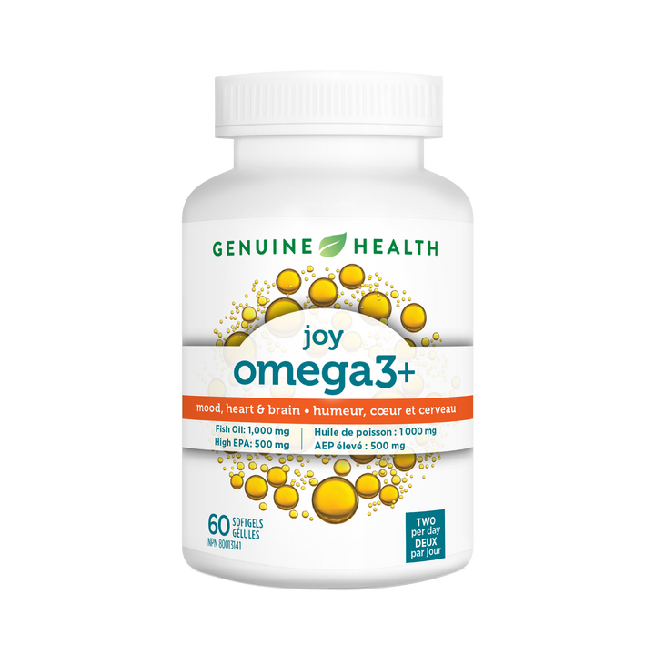 omega3+ joy, 60 softgels