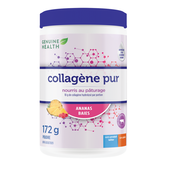 clean collagen bovine pineapple berry, 16 servings