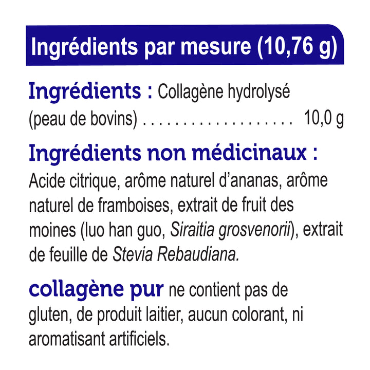 clean collagen bovine pineapple berry, 16 servings