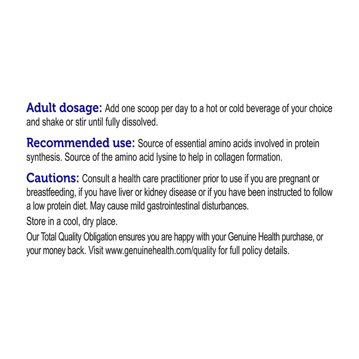 clean collagen bovine unflavoured, stevia free, 28 servings