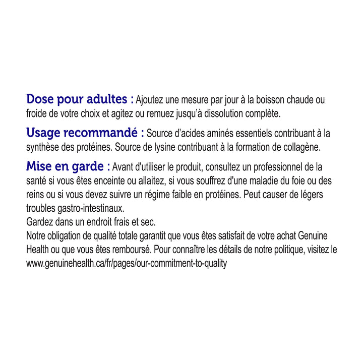 clean collagen bovine unflavoured, stevia free, 28 servings