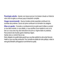 clean collagen marine unflavoured, stevia free, 21 servings