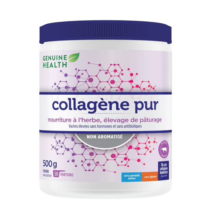 clean collagen bovine unflavoured, stevia free, 50 servings