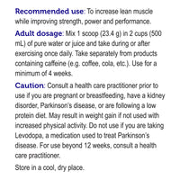 fermented BCAA+ creatine lemon-lime, 20 servings