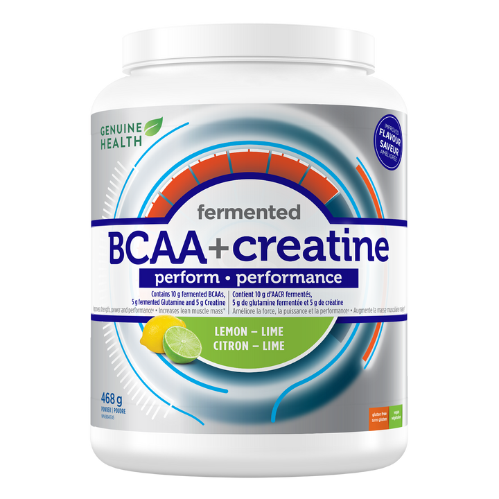 fermented BCAA+ creatine lemon-lime, 20 servings