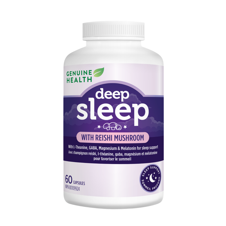 Front image for Genuine Health deep sleep product